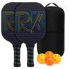 Pickleball Paddle Pro-Grade Glass Fiber Racket Same Style Complete Set Advanced Players