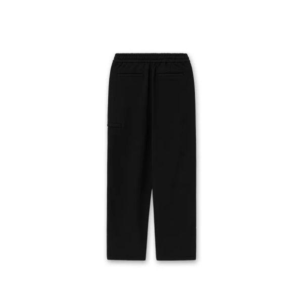 [wooyoungmi] Black Cotton One-tuck Banding Pants W263PT17741B