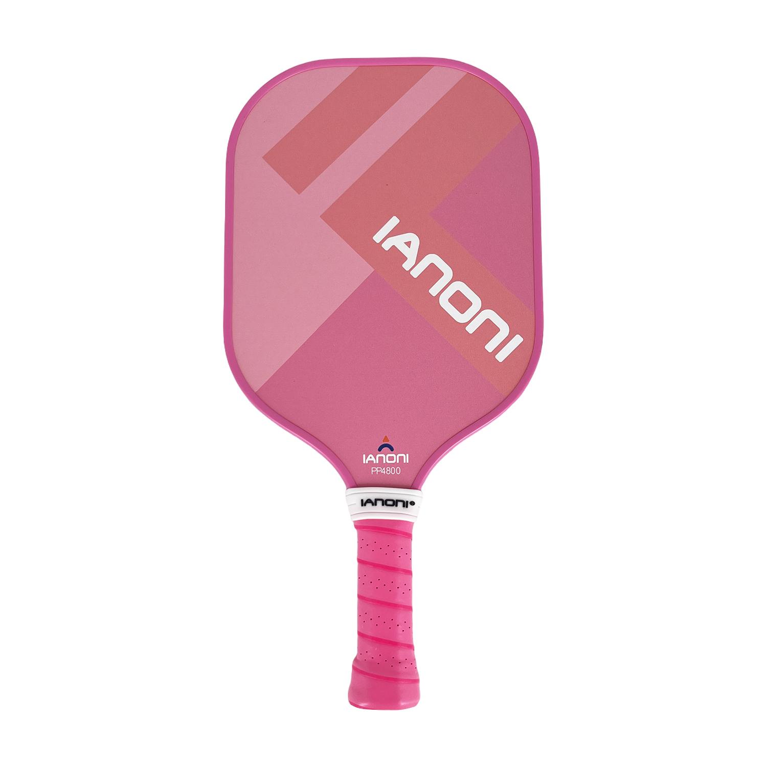 IANONI SPORTS PP4800 Textured Carbon Fiber PP Honeycomb Core Pickleball Paddle