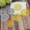 4 stk blonder sirkel metall skjærematriser for scrapbooking fotoalbum DIY Craft dies for julepapir kort kutte dies
