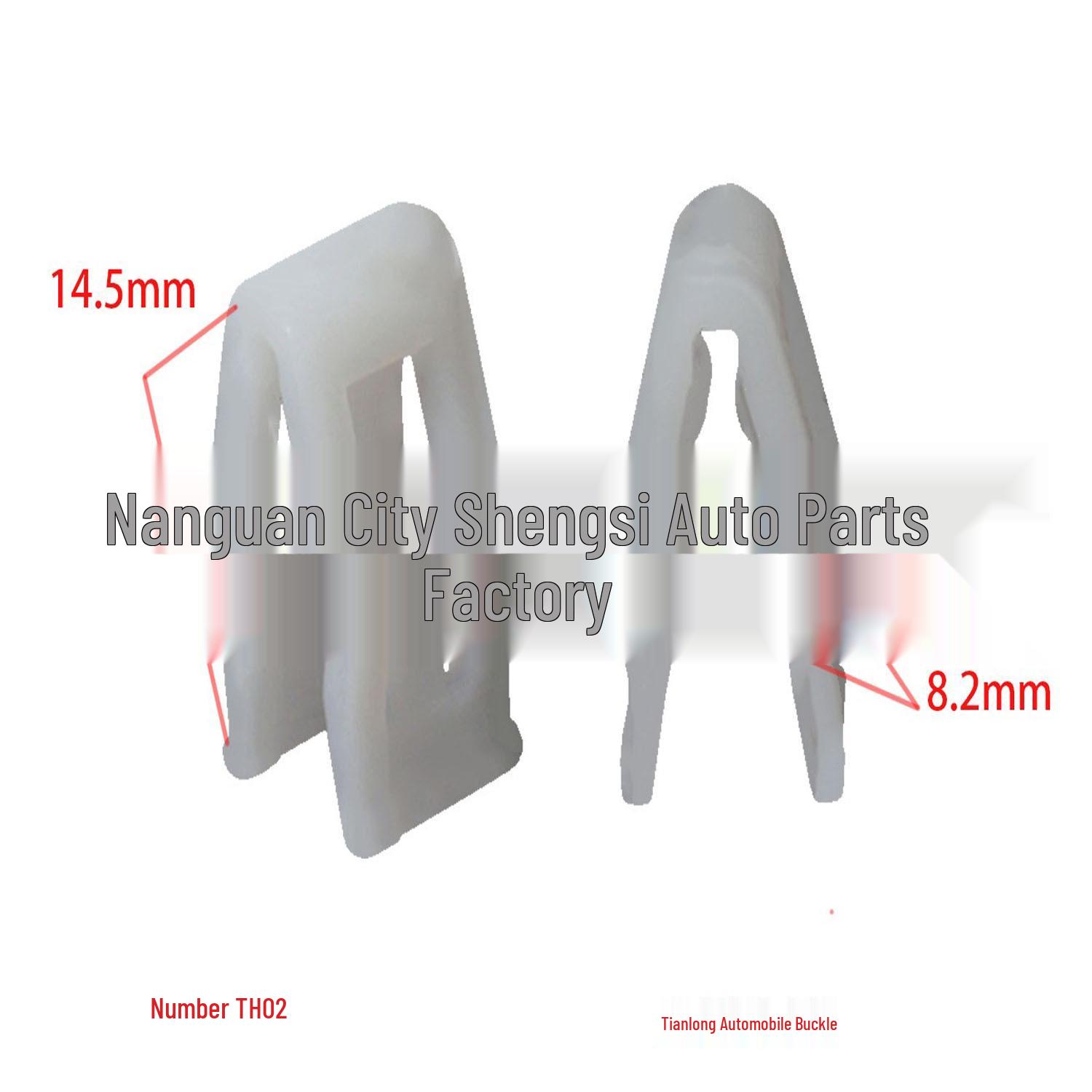 

Eighth Gen Sonata Malibu Tianlong Aolong Dayun Dashboard Trim Panel Installation Buckle 10000