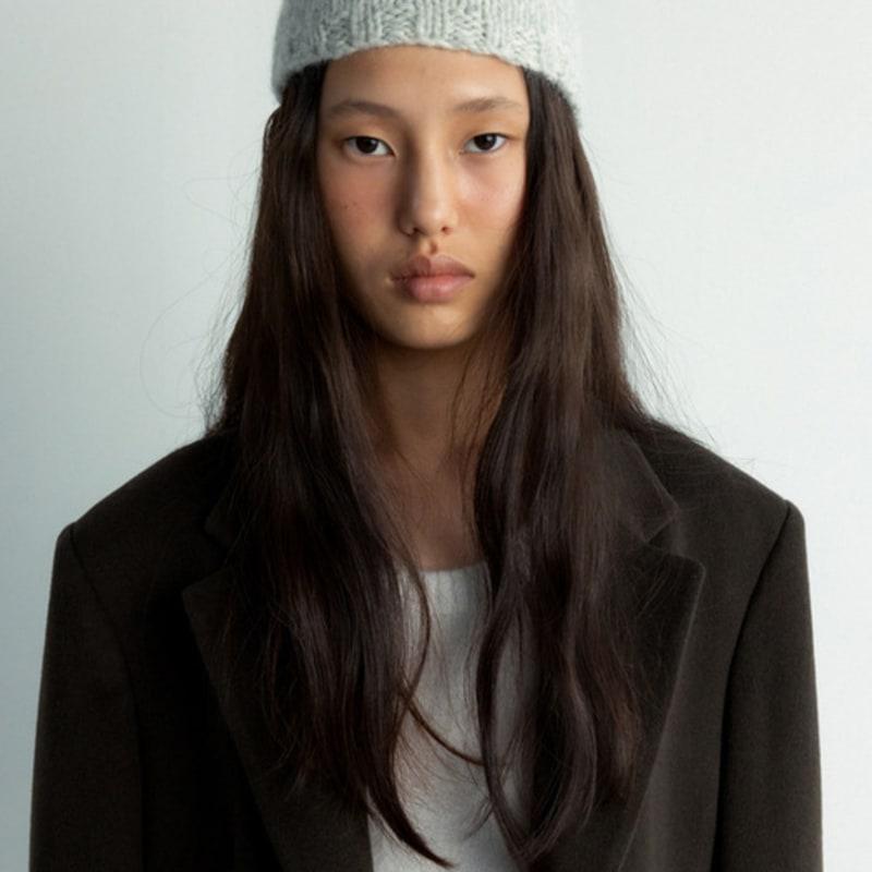 

MONOHA Alpaca hat (4colors) black