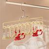 Hanging Baseball Hat Organizer Rack Portable Clothes Clip Multifunctional Towel Hanger Clip  Sock