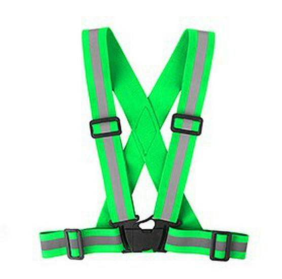 Reflective Outdoor Adjustable Safety Vest for Night Running and Cycling