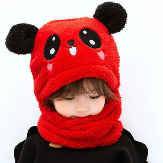Kids  Ear Protection Hat and Scarf: Warm, Windproof, Super Cute for Autumn and Winter.