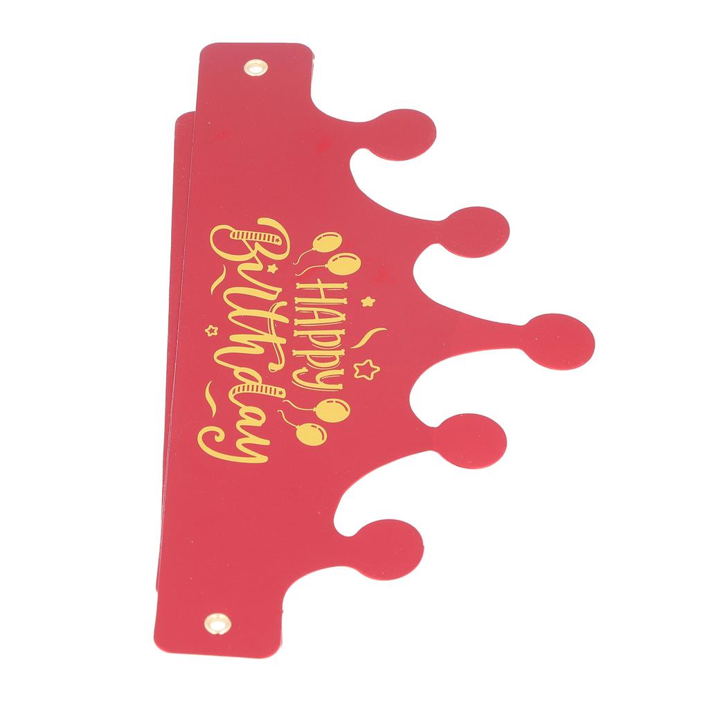 40pcs Paper Crowns Cute Shape Small Compact Attractive Decorative 22.5x11.5cm Birthday Crowns for Graduations