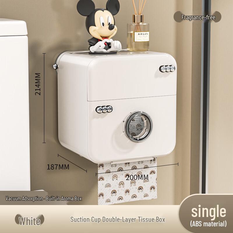 

Waterproof Double Layer Toilet Paper Box with Aromatherapy