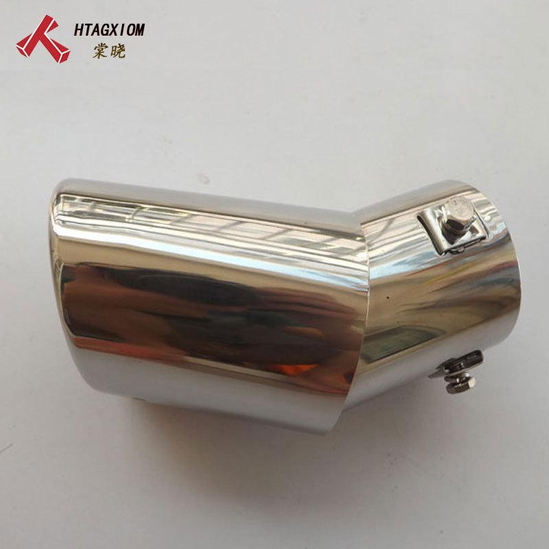 Stainless Exhaust Pipe Tail Muffler Fit for Chevrolet Lacetti Optra Estate Nubira 2004 - 2009 for Daewoo Gentra Auto Accessories