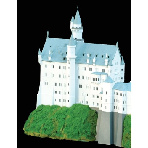 Doyusha 1/220 Western Castle Neuschwanstein Castle Color Plastic Model NSC Molded Color