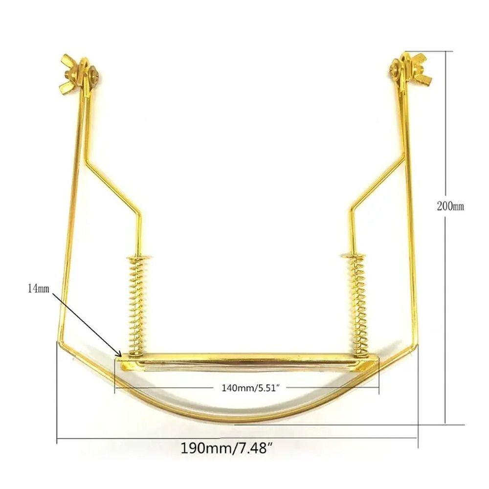 Adjustable Mouth Organ Stand Sturdy Frame Harmonica Neck Holder Harmonica Neck Rack Beginner