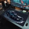 Tappetini per Mouse Mustang Neri Auto Cool Grandi per Computer Ufficio Tavolo da Gioco XXL Antiscivolo HD Tappetini per Tastiera Mouse da Gioco Tappetino Lungo per Scrivania