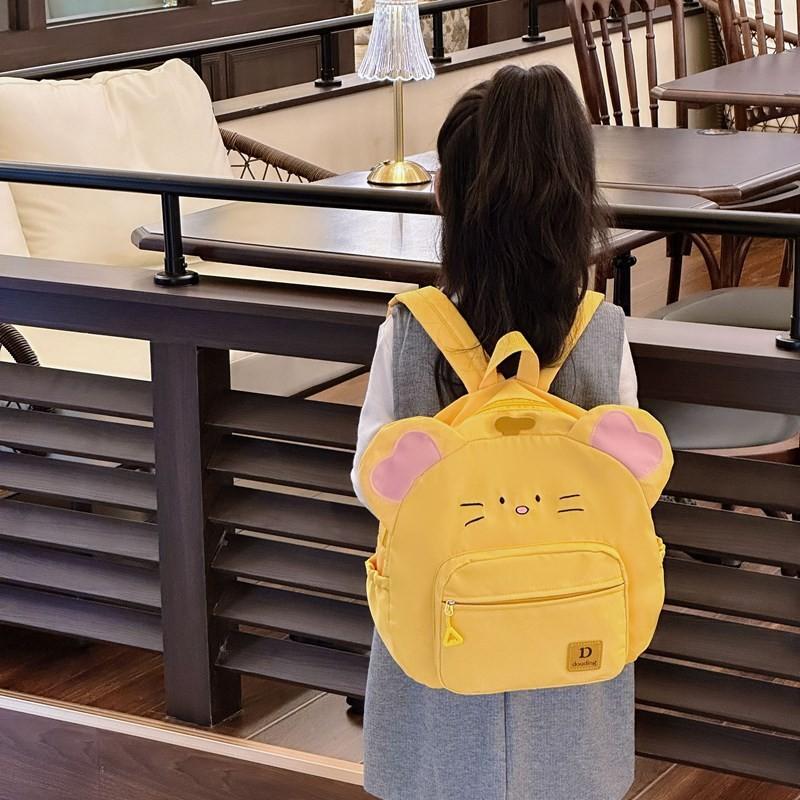 Backpack Kids Delightful Featuring Cartoon Animal Patterns Ideal For Preschool And Use Kindergarten