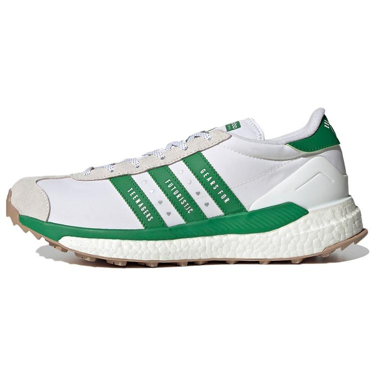 adidas Human Made x Country Gears For Futuristic Teenagers - White Green Men s S42973 EU 40⅔