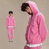 BeatStreet Men's Wear Wax Printing Vintage Male Hoodies Oversized Loose Zipper Water Washed Plush Sweatshirt Trendy New