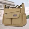 Men's crossbody bag, multi pocket design - large capacity shoulder bag - outdoor essentials, functial storage, city commuters