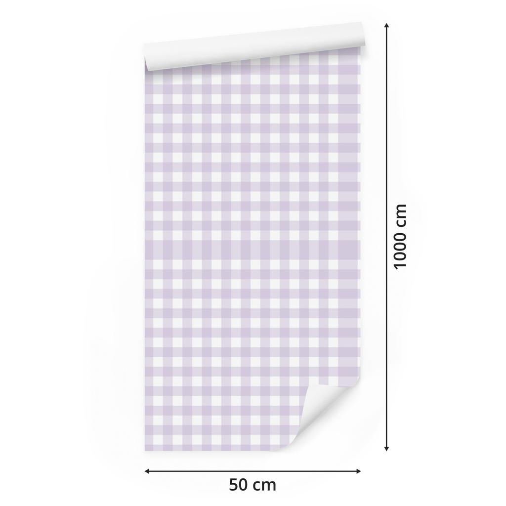 Wallpaper Fabric Pattern White and Light Gray for Living Room and Bedroom 50x1000