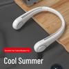 Portable Neck-Hanging Silent Bladeless Fan with USB Charging and Long Battery Life