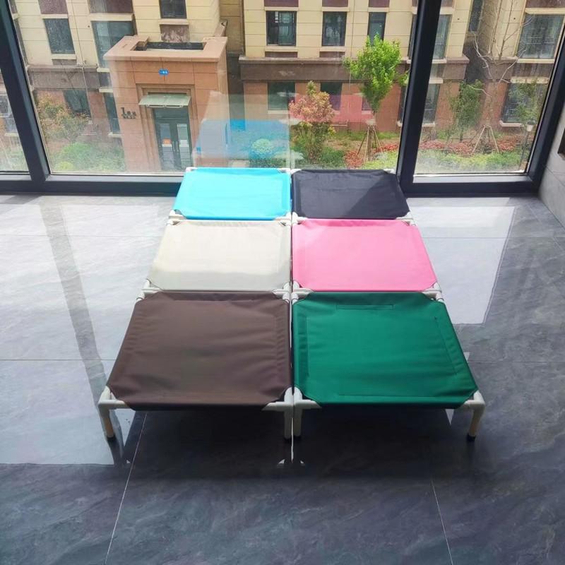 Elevated Dog Bed Breathable Portable Pet Cot Raised Cooling Bed for Small Medium Large Dogs Indoor Outdoor Use