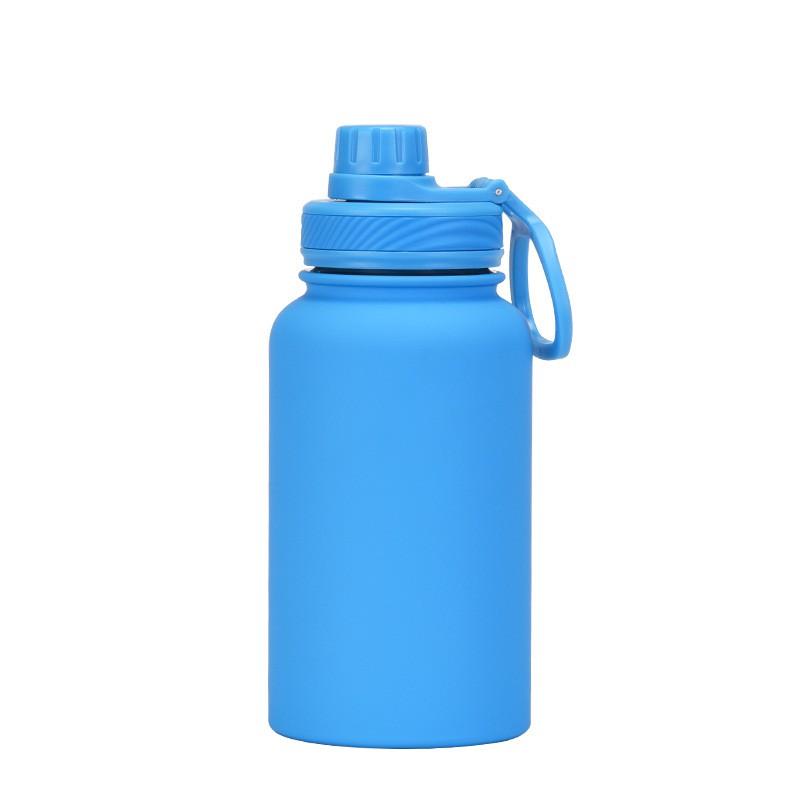 650ml Vacuum Insulated Stainless Steel Travel Water Bottle Outdoor Sports Office Daily Use Leakproof Portable 12H
