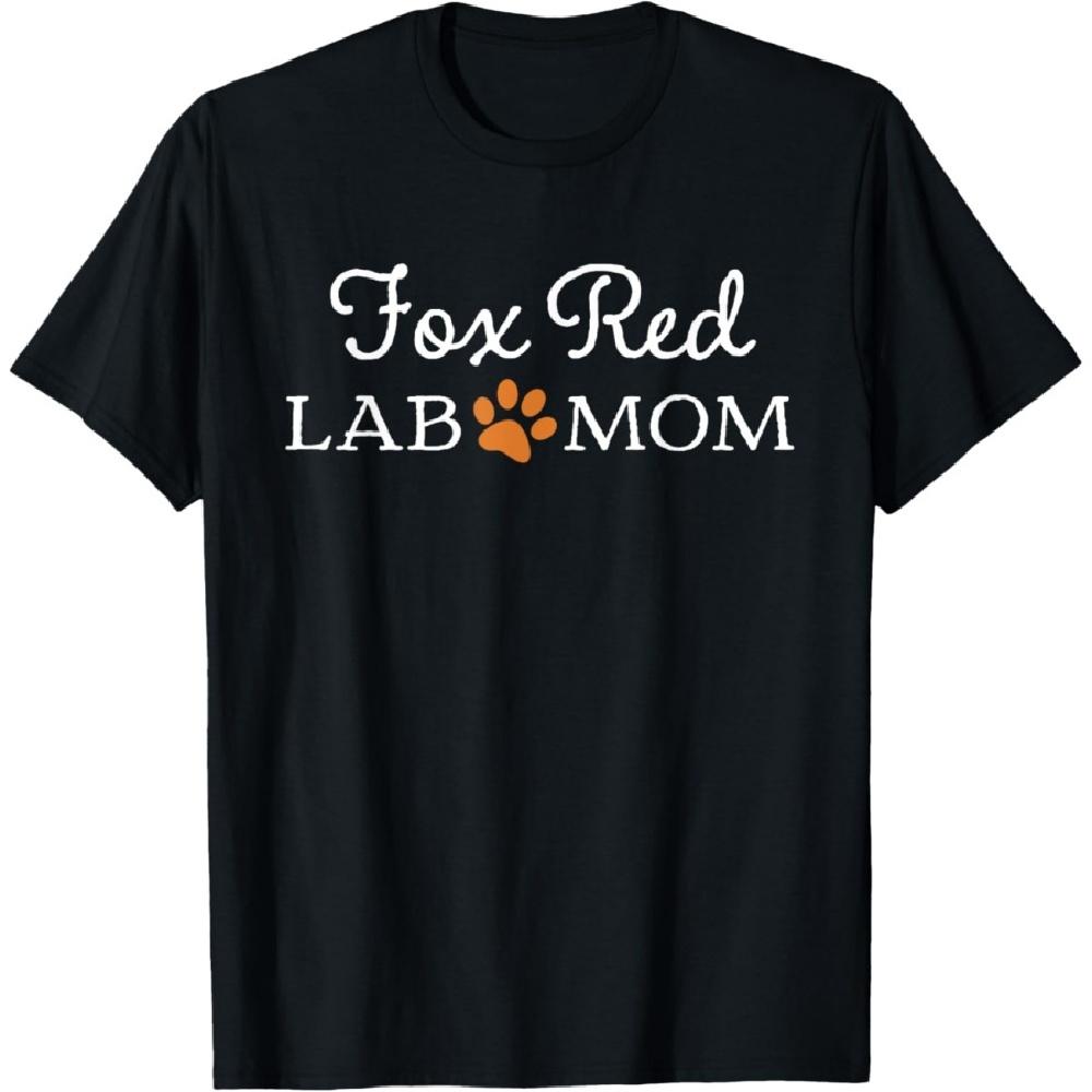 

Fox Red Lab Mom Women Labrador Retriever T-Shirt XXXXXL чорний