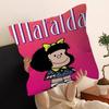 Cartoon M-Mafalda Pillow Cover For Bedroom Room And Living Room Sofa Decorative Cushion Cover