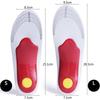 Premium Orthotic High Arch Support Insoles Gel Pad 3D Arch Support Flat Feet For Women Men Orthopedic Work Shoes Sole Foot Pain
