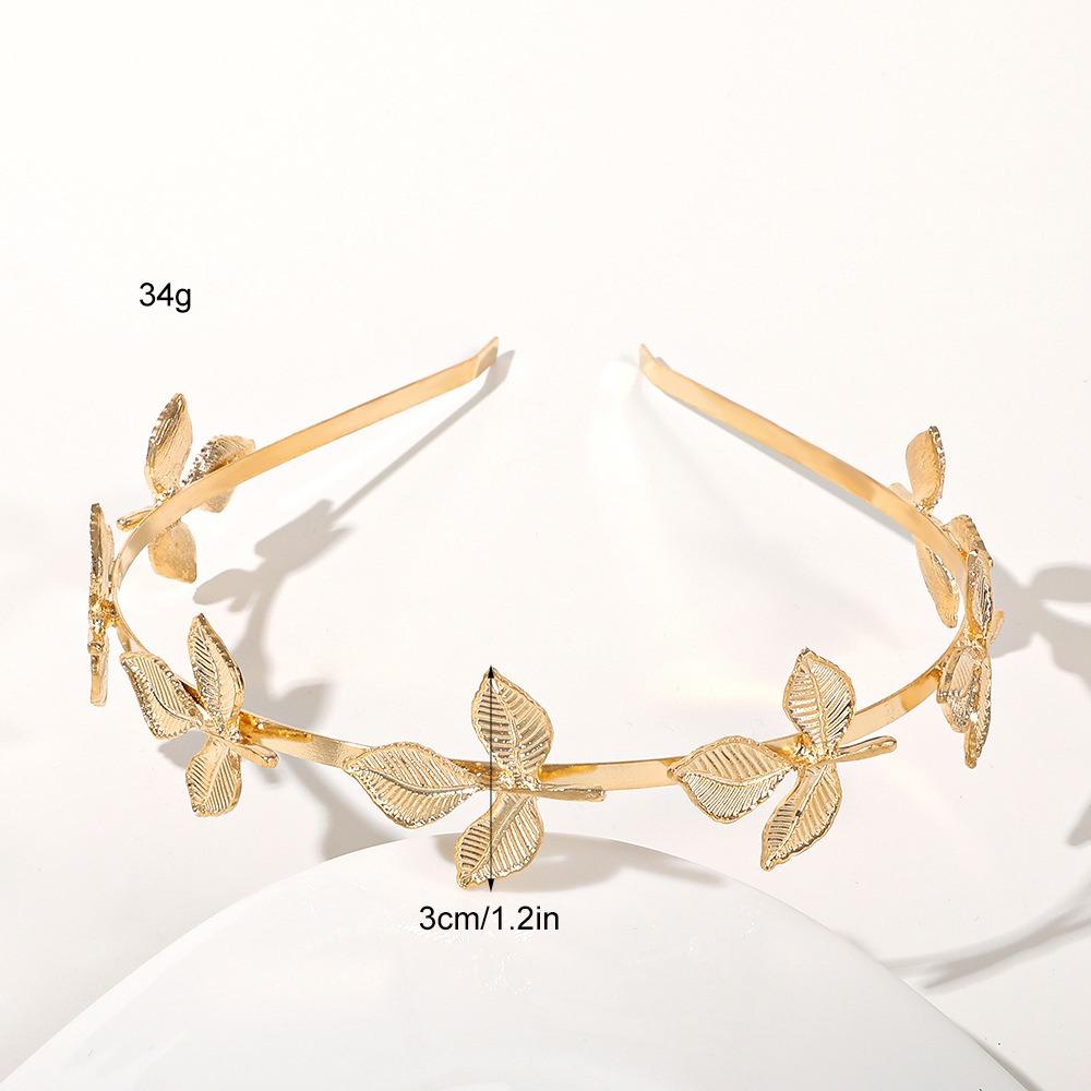 Korean Style Bridal Headpiece Comfort Fit Headwear Retro Hair Crown Wedding Party