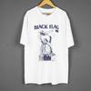 Black Flag TShirt Hardcore Punk SST Husker Du Bad Brains 80S Unisexs Clothing Short Sleeve Cotton Summer Printed Loose Shirt
