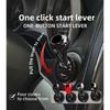 Vehicle Start Button Lever Cover Metal Alloy Fit Four Color Selections