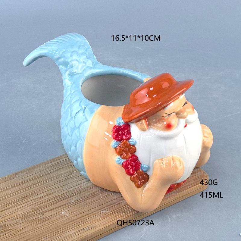 Mermaid ceramic cup creative beautiful woman funny mug mermaid tail ceramic water cup coffee cup