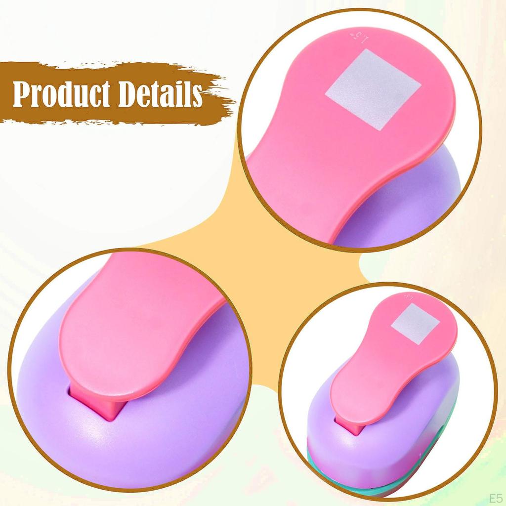 Children&#39;s Stamp Shape Punch, Lever Mechanism, DIY Craft Decorations, Embossing Tool,