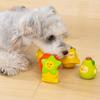 Fruit Animal Dog Chew Toy Bite Resistant Boredom Relief Squeaky Interactive Latex Toy Small Medium Large Dogs Teething Cleaning Toy