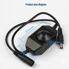 12V LED Inline Stepless Rotary Dimmer Brightness Controller