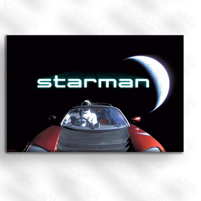 

hd печать Илон Маск - Новый постер по исследованию космоса для классной комнаты холст картина настенная живопись рамка 21*30cm