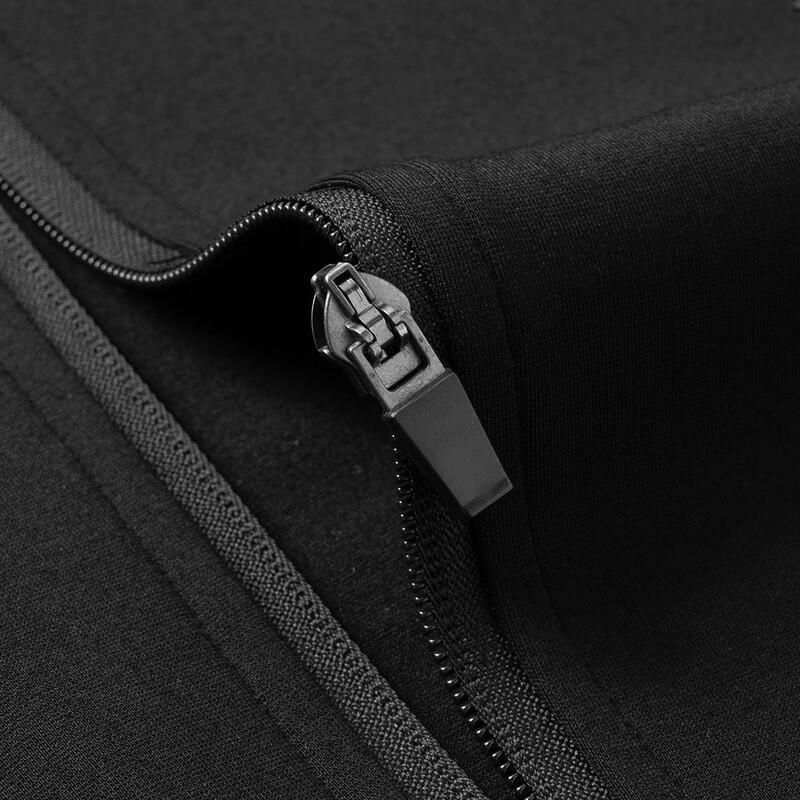 MONTAGUT Men's Warm Stretchy Stand-Collar Sweatshirt Jacket