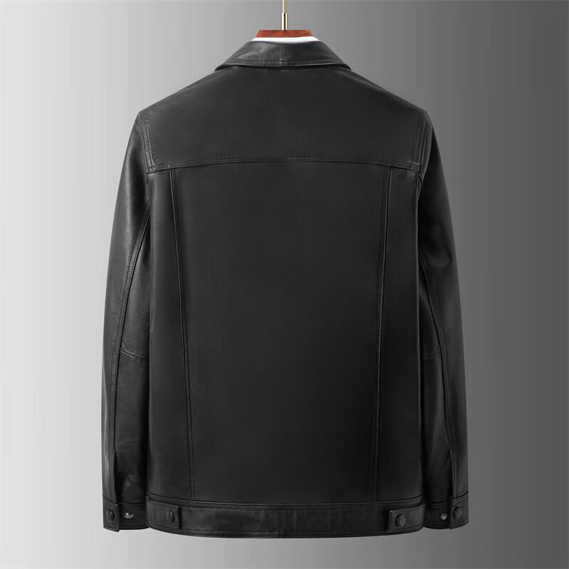 Fengxun Men's Business Casual Multi-Pocket Lapel Jacket