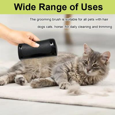 Pet Grooming Brush Cat Comb Shedding Rake Pet Hair Remover Brush Hair Grooming Tool Pet Furs Trimming Dematting Brush