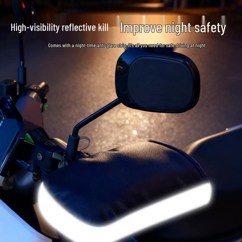 Women's Winter Electric Vehicle Windproof Gloves for Motorcycles & Scooters