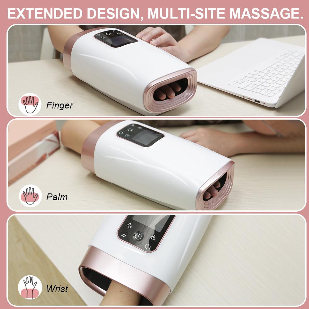 Air Compression Finger Massage Machine Electric Hands Massager Palm Finger Acupoint Wireless Massage Equipment