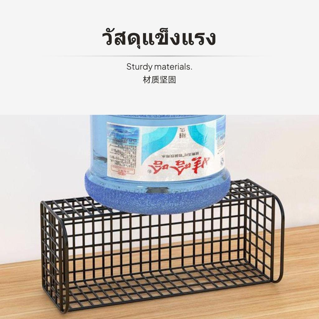 Single Layer Shelf Modern Metal Storage Basket Solid Color Design Organizer for