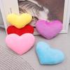 Red Color Valentines Day for  Birthday Stuffed Pillow Heart Shape Heart Plush Pillow Soft Pillow