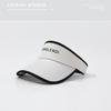 Summer New Letter Empty Top Baseball Cap Sunscreen Cap Women's, Fashionable Versatile Extended Brim Empty Top Sun Hat
