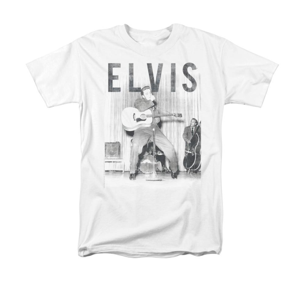 T-ShirtELVIS PRESLEY WITH THE BAND Licensed Adult Men s Graphic Tee Shirt SM-5XL S