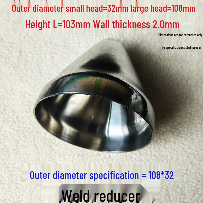 Hongshun 304 Stainless Steel Polished Concentric/Eccentric Reducer Pipe
