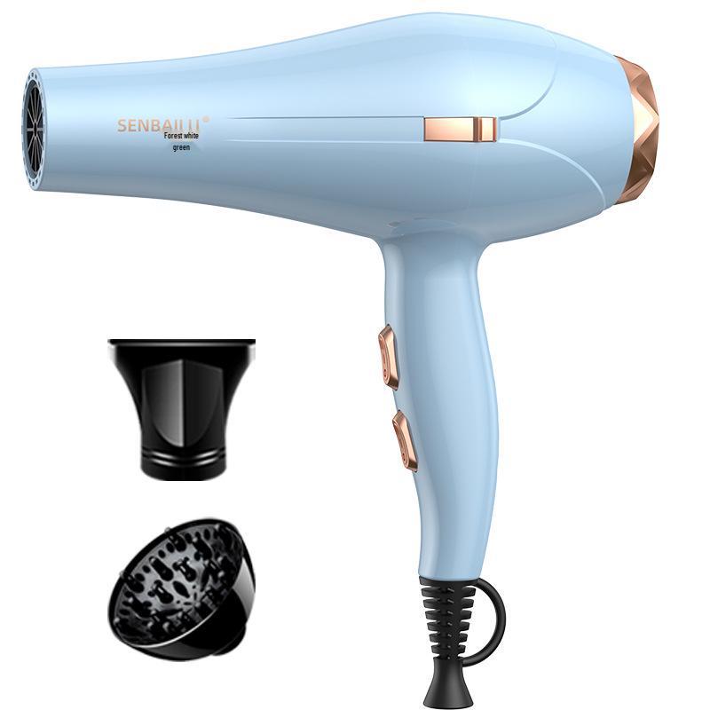 High-Speed Blue Light Hair Dryer - Powerful Salon & Home Use