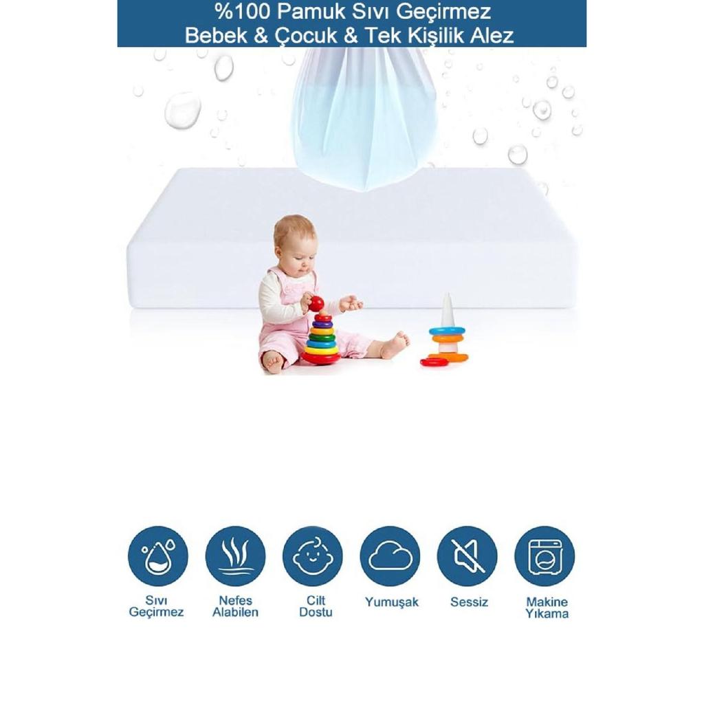 100% Cotton Liquid Proof Baby