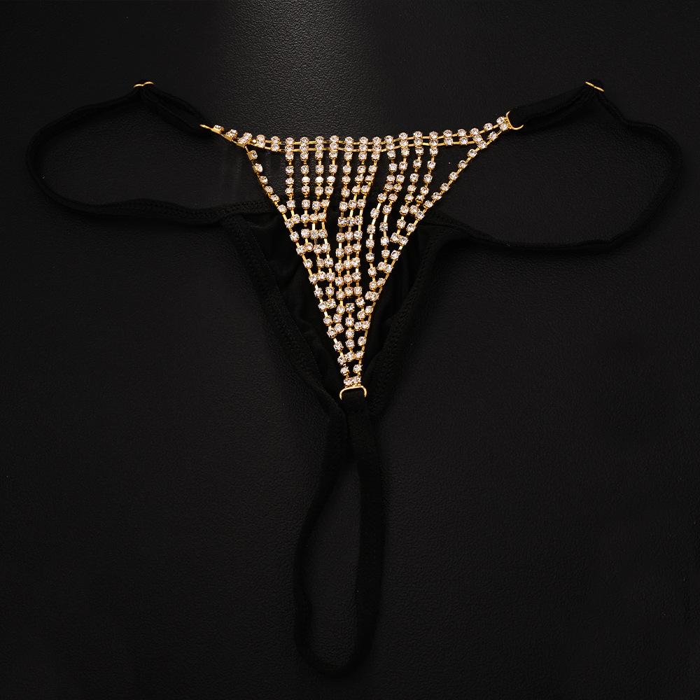 Multilayer Rhinestone Thong Fashion Nightclub Sex Sexy Body Chain Female Body Chain