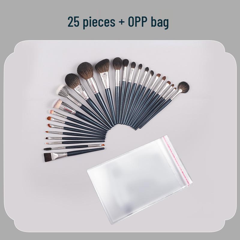 29-teiliges Tierhaar Make-up Pinselset: Nasenkontur-, Lidschatten-, Lippen-Concealer-Pinsel für professionelle Maskenbildner