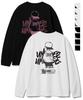 UNTAPPED STUDIO Urban Kid Graphic Oversized Long Sleeve T-Shirt 8 Colors (Type B)