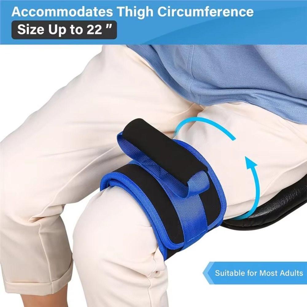 Loop Mobility Assistance Strap Padded Grip Pull Up Assistance Belt Leg Assist Aid  Knee Recovery